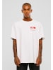 Mister Tee Mister Tee Unisex Hey! My Name Is Oversize Tee in white