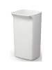 Durable Abfallbehälter Durabin Square 40 40l weiß