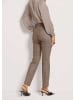 MADELEINE Glencheck-Hose mit Stretch in cappuccino / taupe
