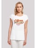 F4NT4STIC T-Shirt California SHORT SLEEVE TEE in weiß