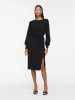 Vila Strickkleid in Black