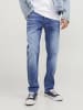 Jack & Jones Tapered Fit Jeans in Blue Denim