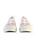 Victoria Niedrige Sneaker mit Schnürung Rose