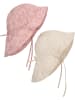 En Fant Kinder Hut "Sun hat w. string 2-PACK" in Rosa