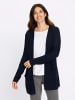 Sieh an! Longstrickjacke in marine