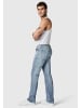 PEAK TIME  Straight-Jeans Orbis in Nebula Indigo