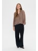 SAINT TROPEZ Bluse langarm NuriSZ A-shape in Pine Bark