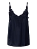Cream Jersey-Top ärmellos CRANNA A-shape in Sky Captain