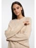 RISA Damen Strick Pullover in Beige