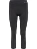 Hummel Hummel 3/4 Tights Hmlci Yoga Damen Schnelltrocknend Nahtlosen in BLACK MELANGE