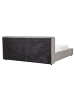 Beliani 2-tlg Doppelbett LINARDS in Grau