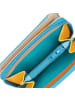 MYWALIT Small Wallet Geldbörse Leder 10 cm sardinia