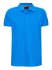 Rusty Neal Polo Pique Shirt Regular Fit in Blau