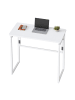 VASAGLE Computertisch Barnet in Weiß - (B)80 x (H)74 x (T)40 cm