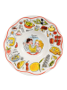 Blond Amsterdam Teller Buon Appetito in Bunt - 24cm