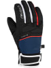 Reusch Fingerhandschuhe Mikaela Shiffrin R-TEX® XT Junior in black / dress blue