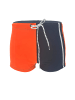 BECO the world of aquasports Badeshorts BEaktive in schwarz-orange