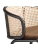 Angel Cerdá Hocker 4128 in Braun/Schwarz – (B)51 x (H)95 x (T)50 cm