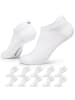 Occulto 10er Pack Sportsneakersocken Rudi in Weiß