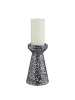 Butlers Butlers Stumpenkerzenhalter SPECKLE in Schwarz