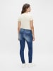 mama licious Slim Fit Jeans in Medium Blue Denim
