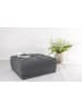 ebuy24 Grau 100 x 100 cm