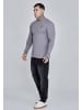 SikSilk Langarmshirt in Grey