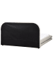 Beliani Doppelbett LAVARDENS in Beige/Schwarz - (W) 181 x (H) 107 x (L) 222 cm
