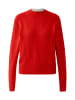 Oui Pullover in high risk red