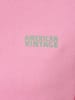 American Vintage Sweatshirt Izubird in rosa - 0002