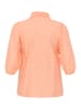 KAFFE curve Langarm-Bluse KCvitana in Peach Nectar