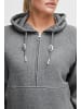 Oxmo Kapuzensweatjacke OXANDREA in Grau