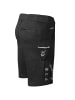 PAULGOS Jogginghose Design Trachten Lederhose Bermuda Shorts Kurz JOK4 in Schwarz