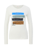 s.Oliver T-Shirt langarm in Creme