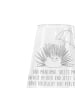 Mr. & Mrs. Panda Weinglas Seeigel mit Spruch in Transparent