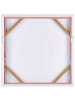 Beliani Canvas TAURISANO in Rosa - (W) 63 x (H) 63 x (L) 5 cm Vertikal