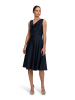 Vera Mont Cocktailkleid mit Wasserfallausschnitt in Night Sky