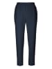 GOLDNER Hose Anna mit Rippenstruktur in dunkelblau