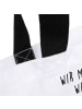 Mr. & Mrs. Panda Tasche Hund Basset Hound mit Spruch in Weiß