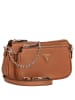 Guess Noelle II DBL Pouch - Umhängetasche 24 cm (garnet) in light cognac