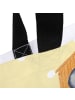 Mr. & Mrs. Panda Stofftasche Vogel Haus mit Spruch in Gelb Pastell