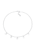 Elli Halskette 925 Sterling Silber Geo, Plättchen in Silber