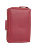 Greenburry Spongy Geldbörse Leder 12.5 cm in red