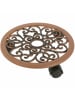 Siena Garden Pflanzenroller Antik rund, 30 cm in braun