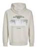 Jack & Jones Hoodie für Herren in creme