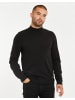 Threadbare Rollkragenpullover THB Jumper Aspull Turtle Neck in Schwarz