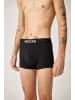 SNOCKS Boxershorts mit kurzem Bein aus Bio-Baumwolle Schwarz 3 Stück