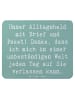 Mr. & Mrs. Panda Mouse Pad Spruch Briefe & Pakete mit Spruch in Meeresbrise