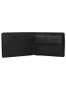 mano Don Romeo Geldbörse RFID Leder 10,5 cm schwarz