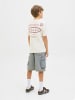 JACK & JONES Junior Cargo Shorts in Blue Denim